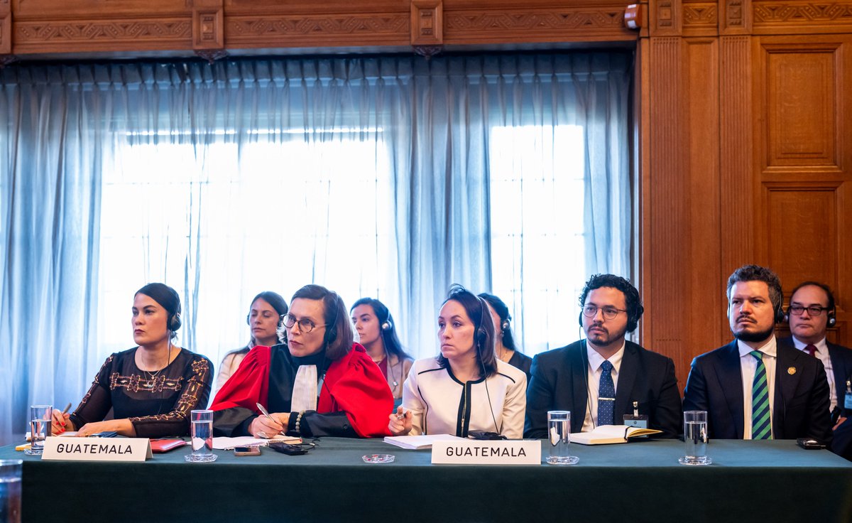 CIJ_ICJ's tweet image. MULTIMEDIA: Photos and videos of the reading of the #ICJ Judgment on #Guatemala's request for permission to intervene in the case concerning Sovereignty over the Sapodilla Cayes/Cayos Zapotillos (#Belize v. #Honduras) are available here: go.icj-cij.org/41eXOtv