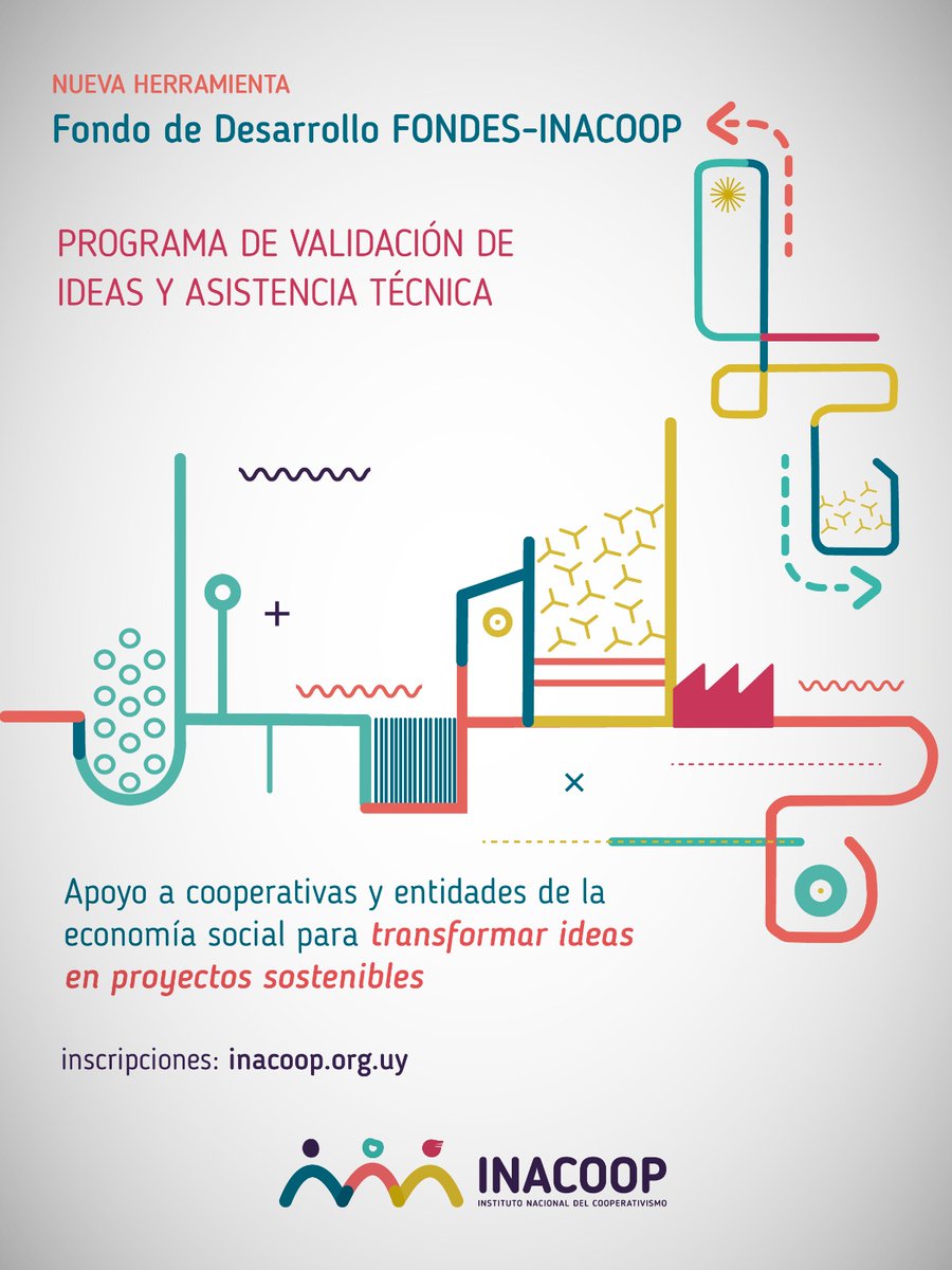 FCPU_coop's tweet photo. A través del Fondo de Desarrollo FONDES-INACOOP se pone en marcha un plan piloto para apoyar a cooperativas y entidades de la economía social y solidaria a transformar ideas iniciales en proyectos solventes, mediante procesos de validación, formulación y fortalecimiento técnico. https://t.co/m0vQXFDuT9