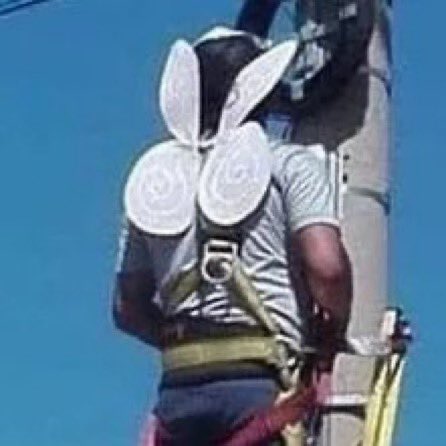 Indie5051's tweet photo. Al descubrir que su padre trabaja en las alturas, su hija le regala alas para protegerlo de las caídas. https://t.co/HMp43wwK47