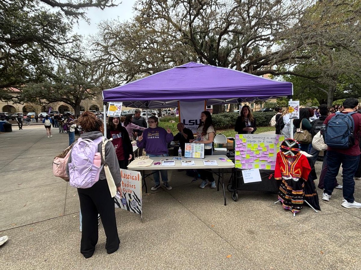 Spanish at LSU tweet media