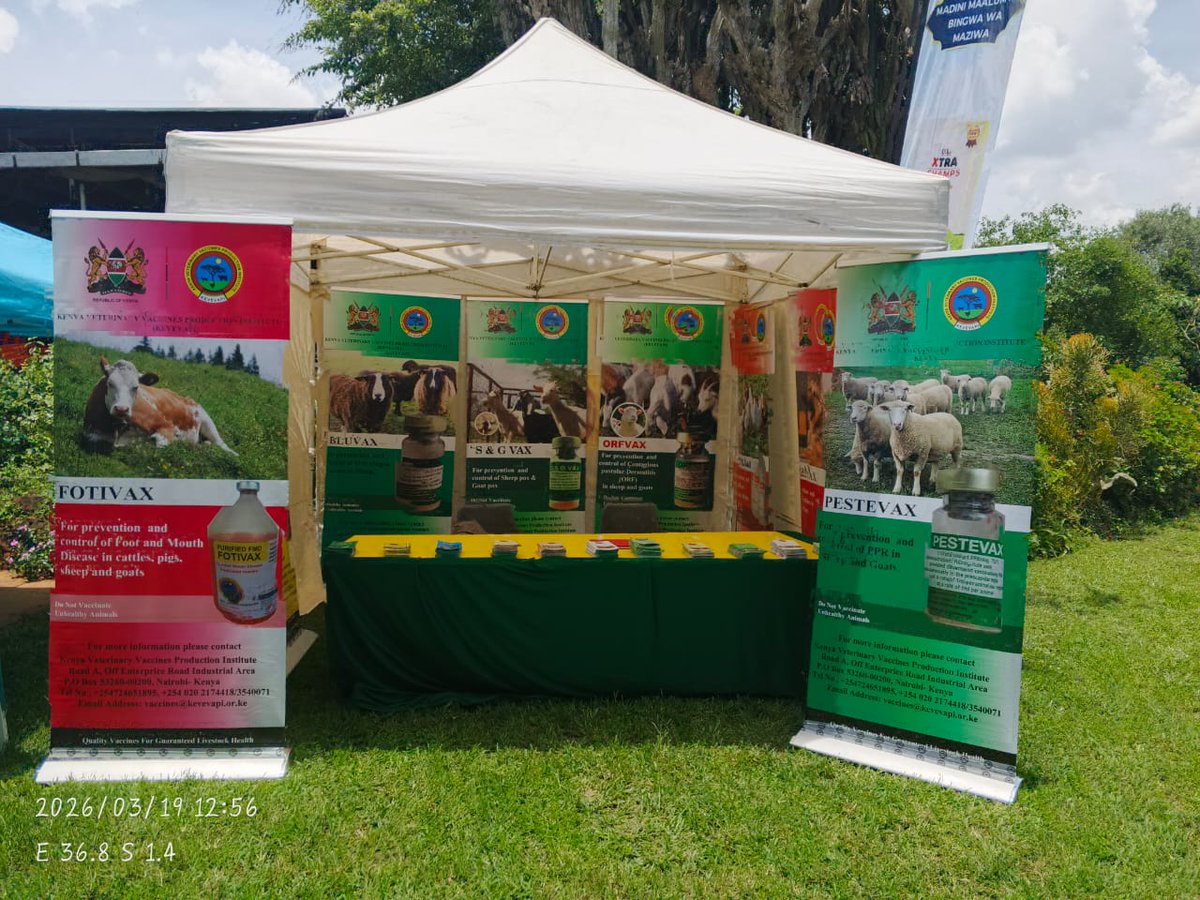 Kenya Veterinary Vaccines Production Institute tweet media