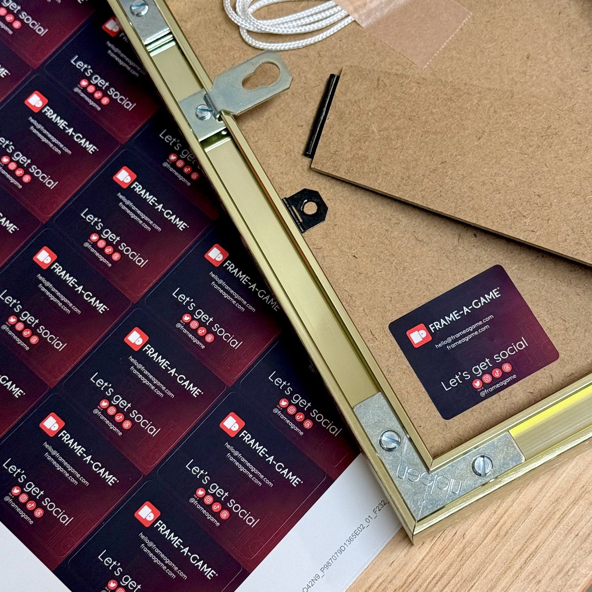 Frame-A-Game tweet media