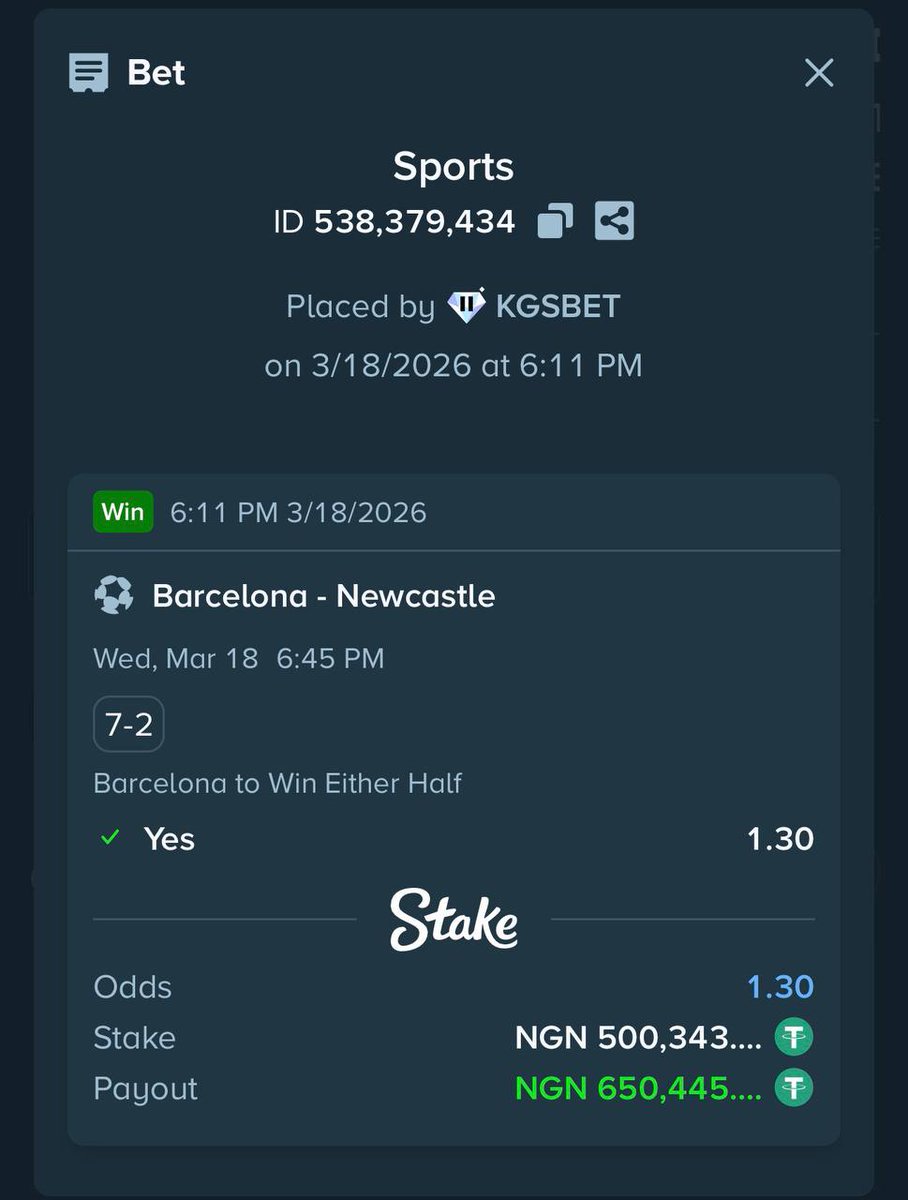 KgsbCommunity's tweet photo. ROLLOVER TIP DAY 1✅✅✅
      Daily 1.3 ODDS 🔥🔥🔥

➡️ 650K NAIRA BOOM ON STAKE❤️

Day 1:✅
Day 2:🚛🚛

Quickly Register &amp; Join Us 🔽
🌐 https://t.co/3vtX7YlBmH
📢Use SOLOMONBET  as promo Code to get 200% welcome bonus up to $2K Dollars.🚛 https://t.co/Qtr0dOajou