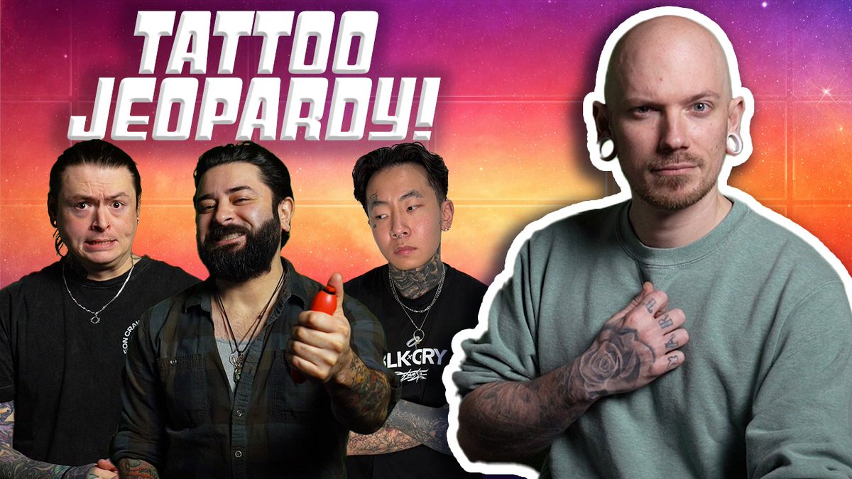 ✨NEW VIDEO✨ Tattoo Jeopardy - Tattoo Trivia Challenge: YouTube.com/PonyLawson