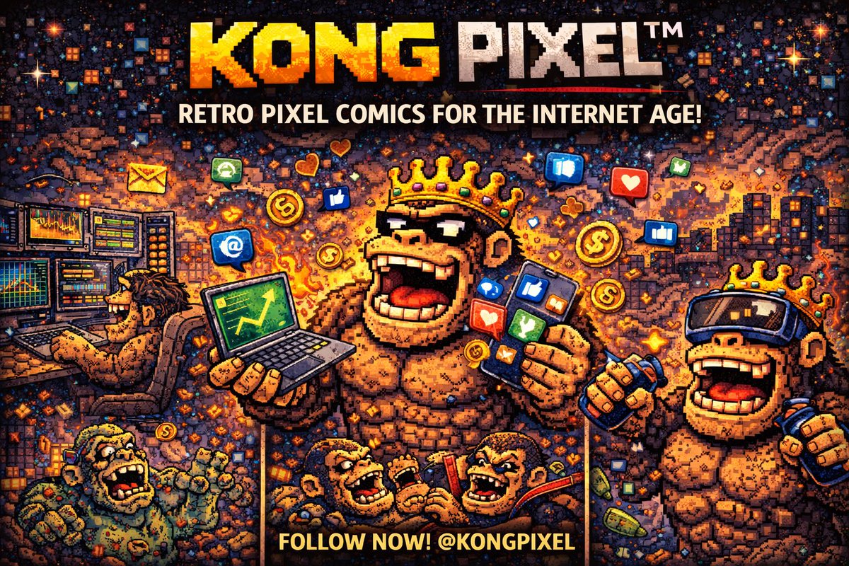 kongpixel's tweet photo. Not all NFTs are created equal.

KONG Pixel™ =
🎮 Art
📖 Story
💎 Scarcity
Built for real collectors.
#NFTs #DigitalCollectibles #PixelArt #Web3 #KongPixel https://t.co/qzZ9pZyhLv