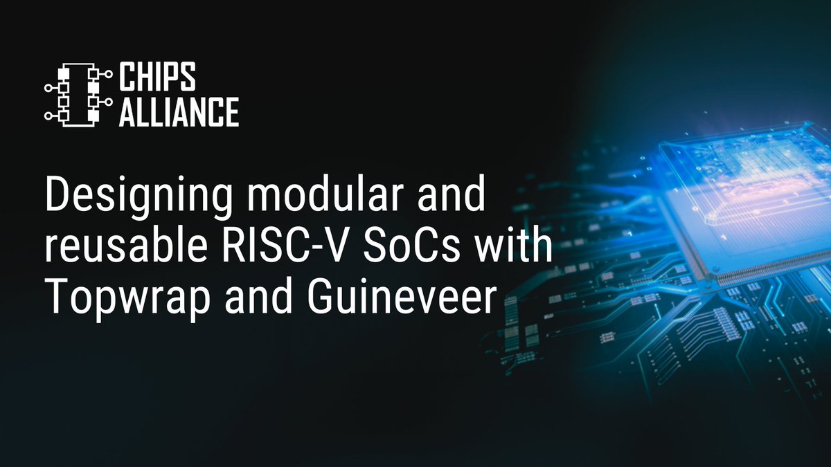 CHIPSAlliance tweet media