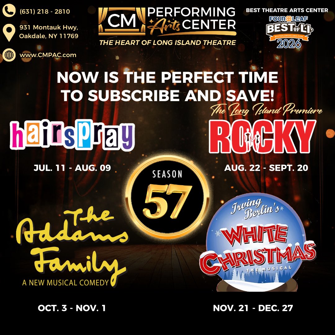 CM Performing Arts Center tweet media