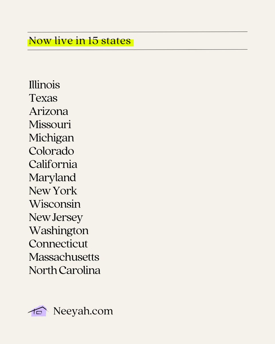 Started in Dallas 🏡

Now coast to coast. Alhamdulillah

Still early, and many more communities to reach. 

Tell us which cities &amp; states Neeyah should explore next 👇