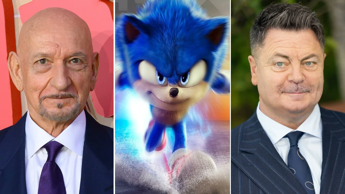 GoNintendoTweet's tweet image. Ben Kingsley and Nick Offerman join Sonic the Hedgehog 4, full cast revealed gonintendo.com/contents/58998…