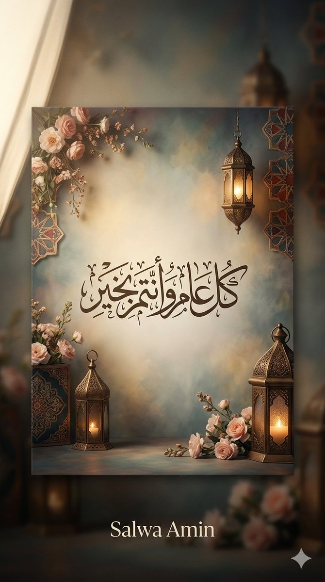 "يا رب العيد يهلّ عليكم ببشاير الفرح، ويملى بيوتكم بالبركة والستر، ويرزقكم ضحكة من القلب ما تفارقش وشوشكم أبدًا.. كل سنة وأنتم طيبين وفي أحسن حال."
🌹عيد سعيد 🌹
Salwa Amin