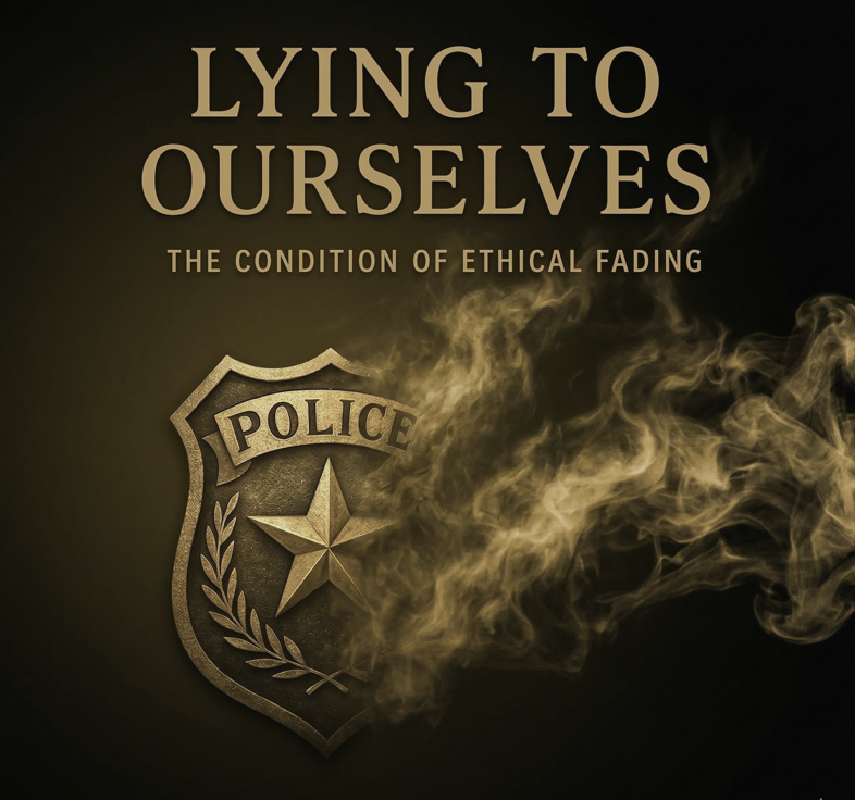futurepolicing's tweet photo. Policing doesn't lack ethics training. It lacks a reckoning with why integrity failures persist despite it.

MPD Capt. Craig Solgat, an FPI fellow, writes on ethical fading and what it's costing the profession: https://t.co/yagXAoQupP

#Policing #LawEnforcement #Ethics https://t.co/fP87awcjCH
