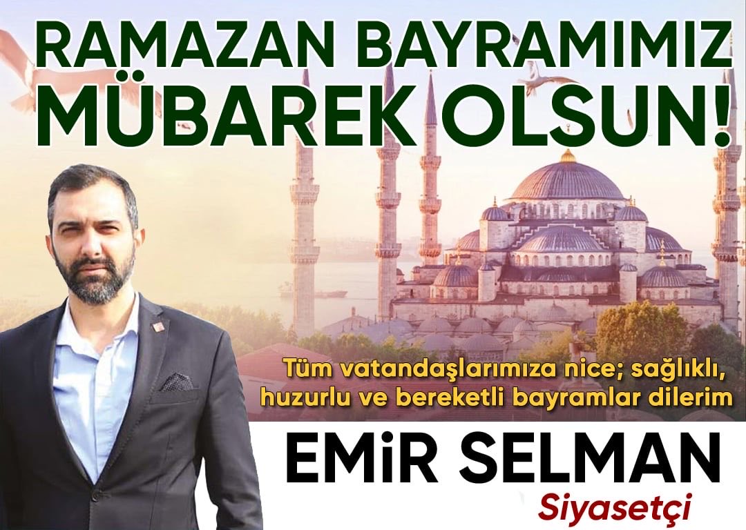 Tüm vatandaşlarımıza nice sağlıklı huzurlu ve bereketli bayramlar dilerim. #RamazanBayramı 🇹🇷