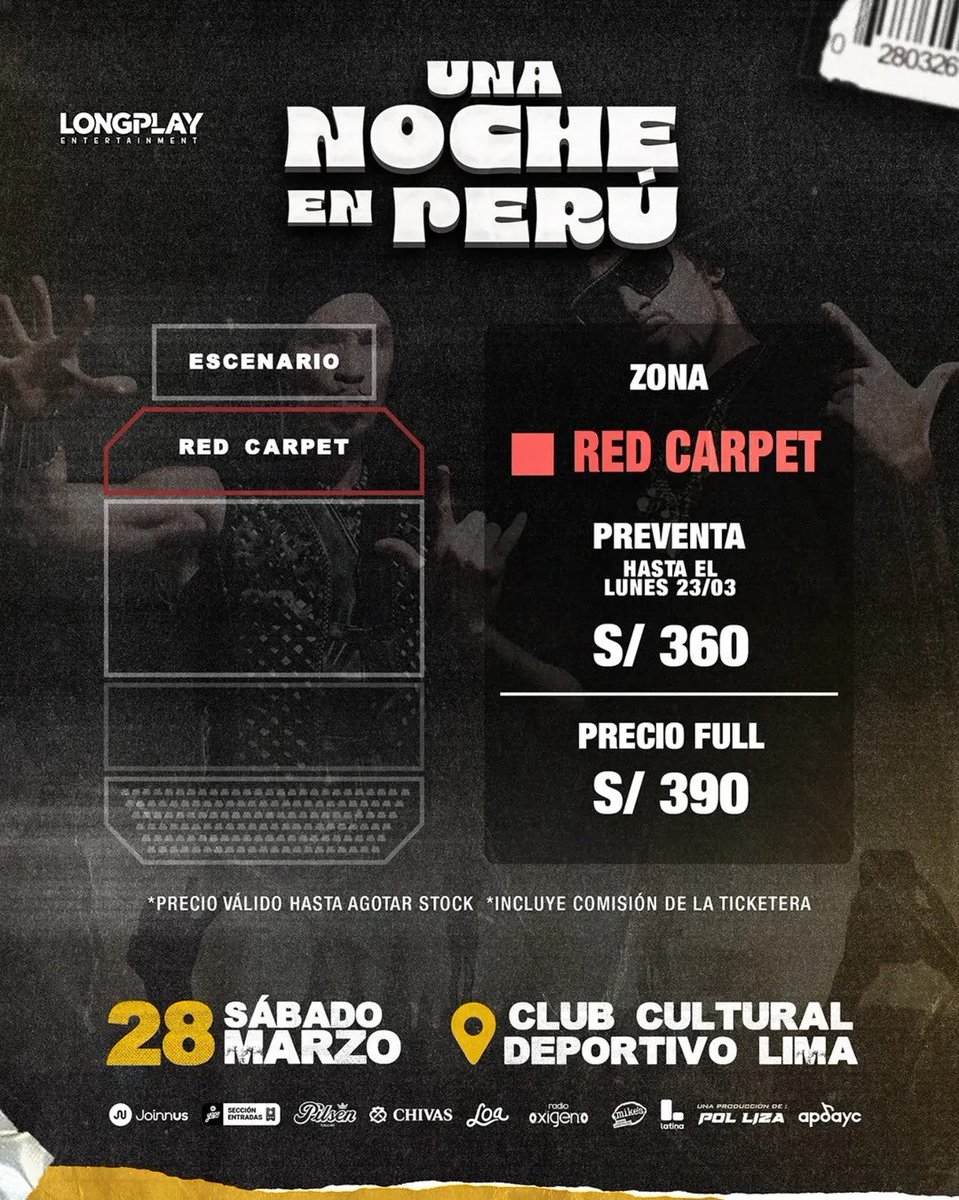 Conciertos Perú tweet media