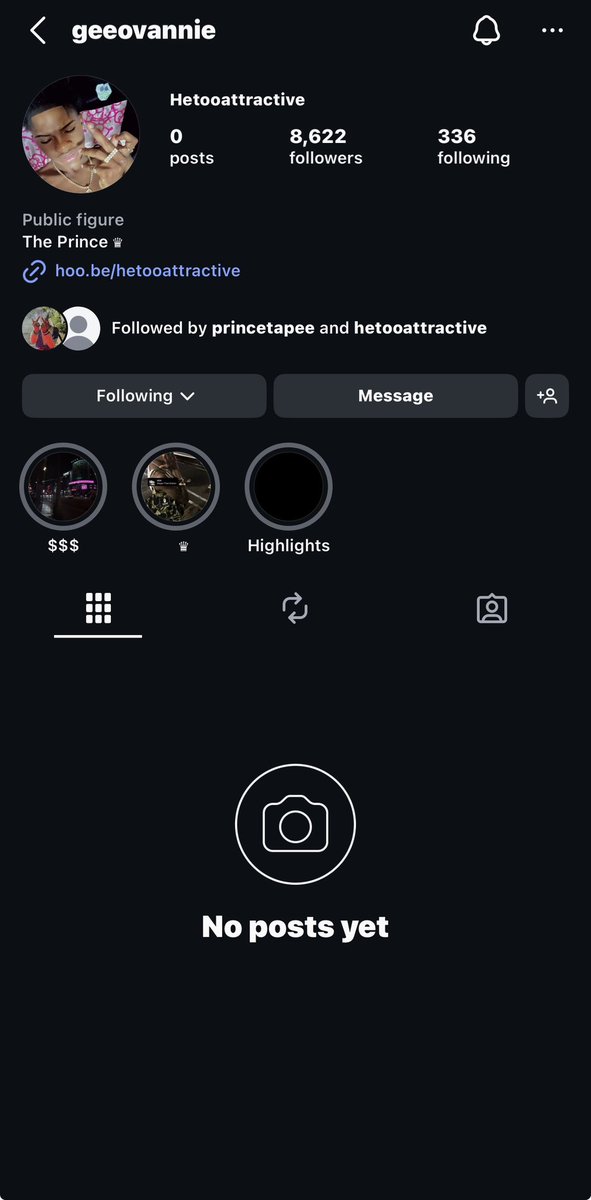 hetoovsp's tweet image. Prince Has Cleared his instagram. Could this be the start of a new era ????? UGHH WE NEED MORE HTA PROMOOO @hetooattractive 👑❤️