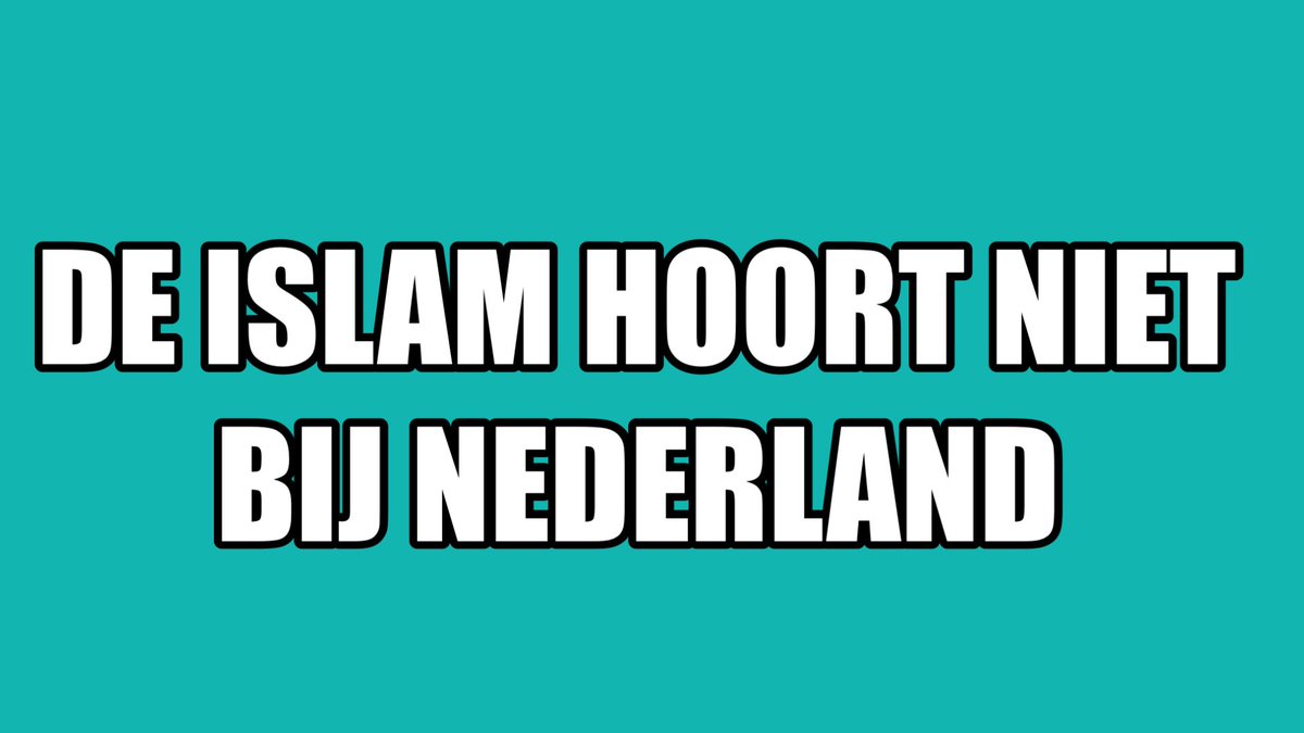 EWagensveld 👊🏻🇳🇱 VRIJHEID👊🏻 tweet media