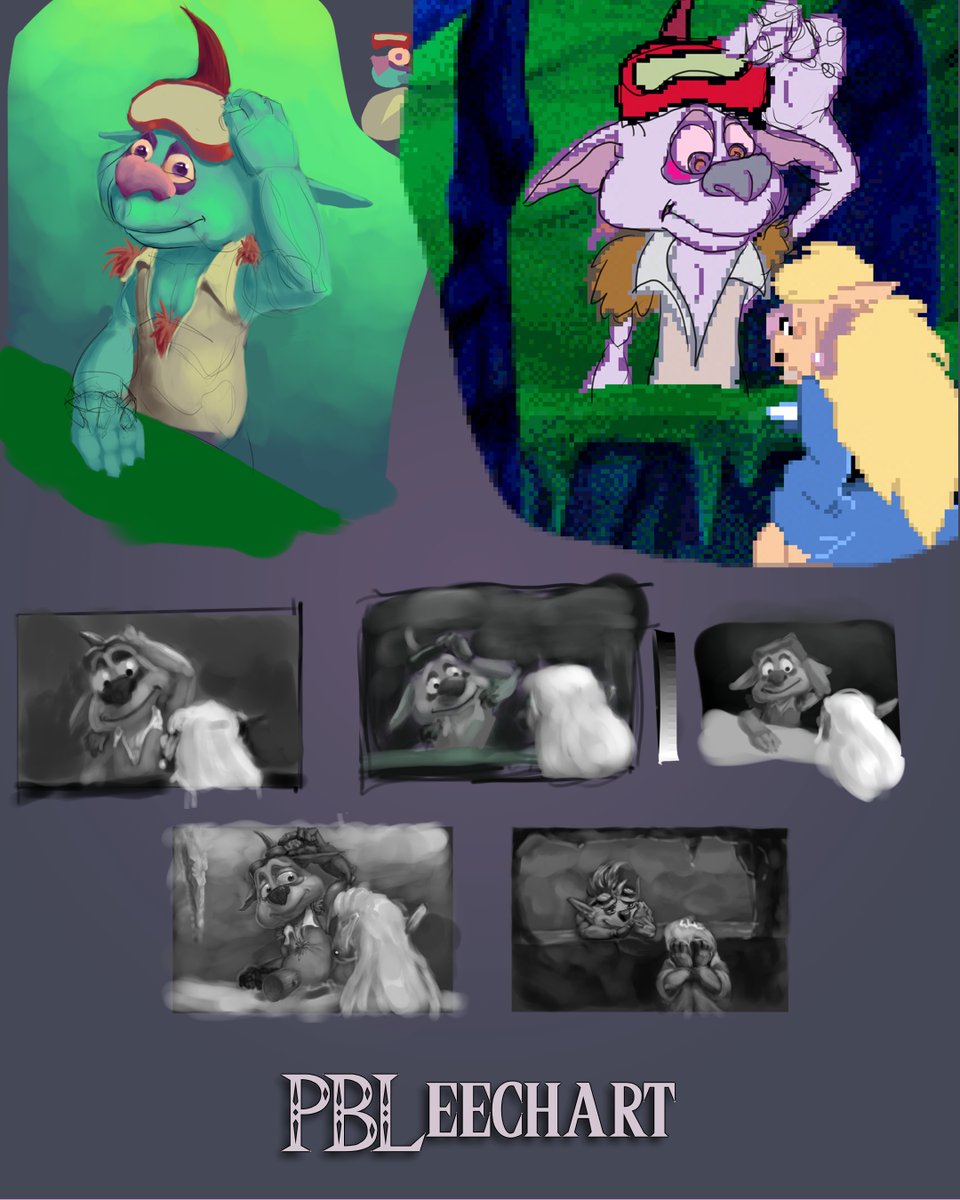 PBLeechart (commissions opening soon) tweet media