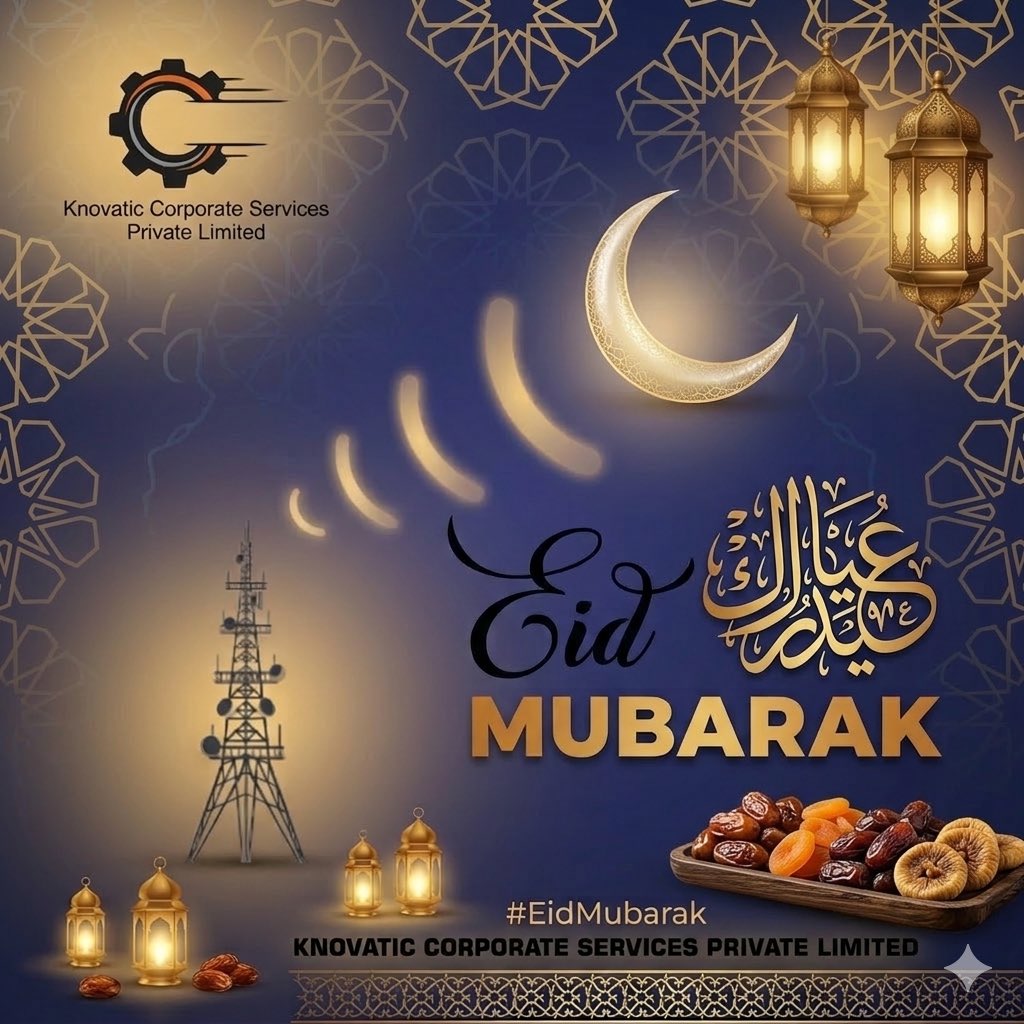 Knovaticcorp's tweet photo. Eid Mubarak! 🌙✨  
Wishing you and your loved ones endless happiness, good health, and success. May this Eid bring new opportunities and beautiful moments into your life. https://t.co/ne6gYZsm3L