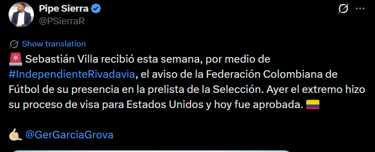 Colombian Fútbol Report 🇨🇴 tweet media