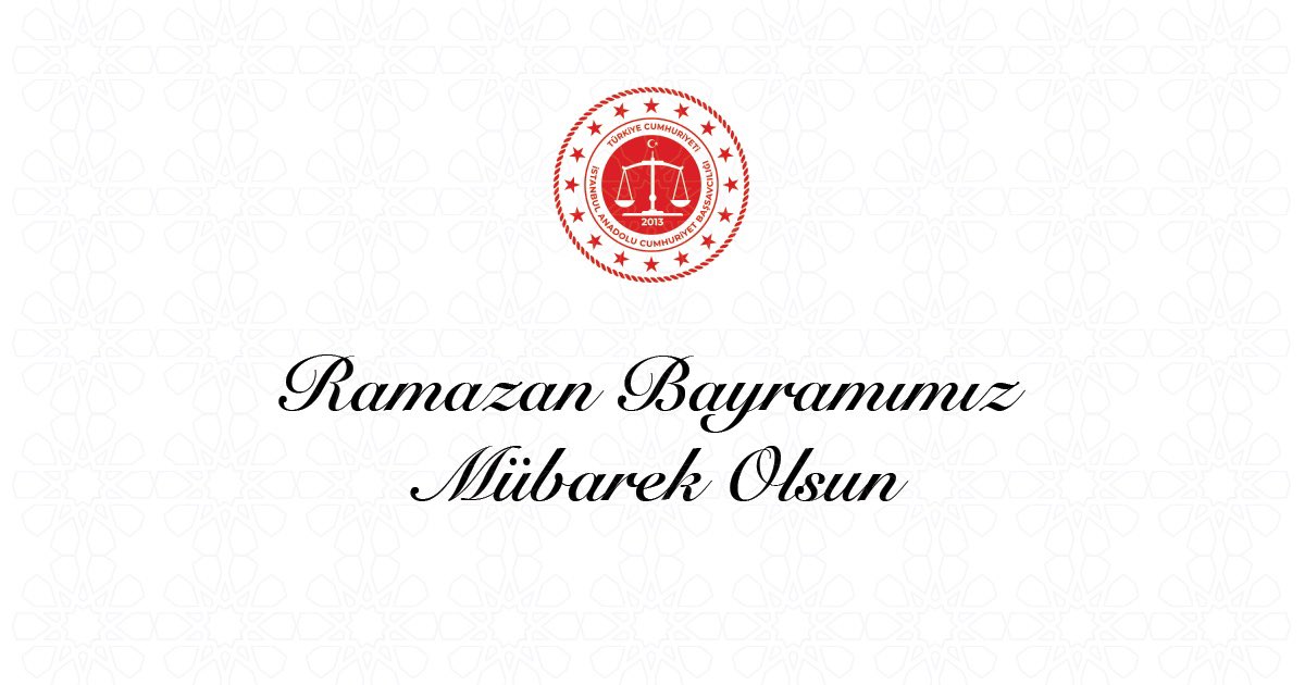 İstanbul Anadolu Cumhuriyet Başsavcılığı tweet media