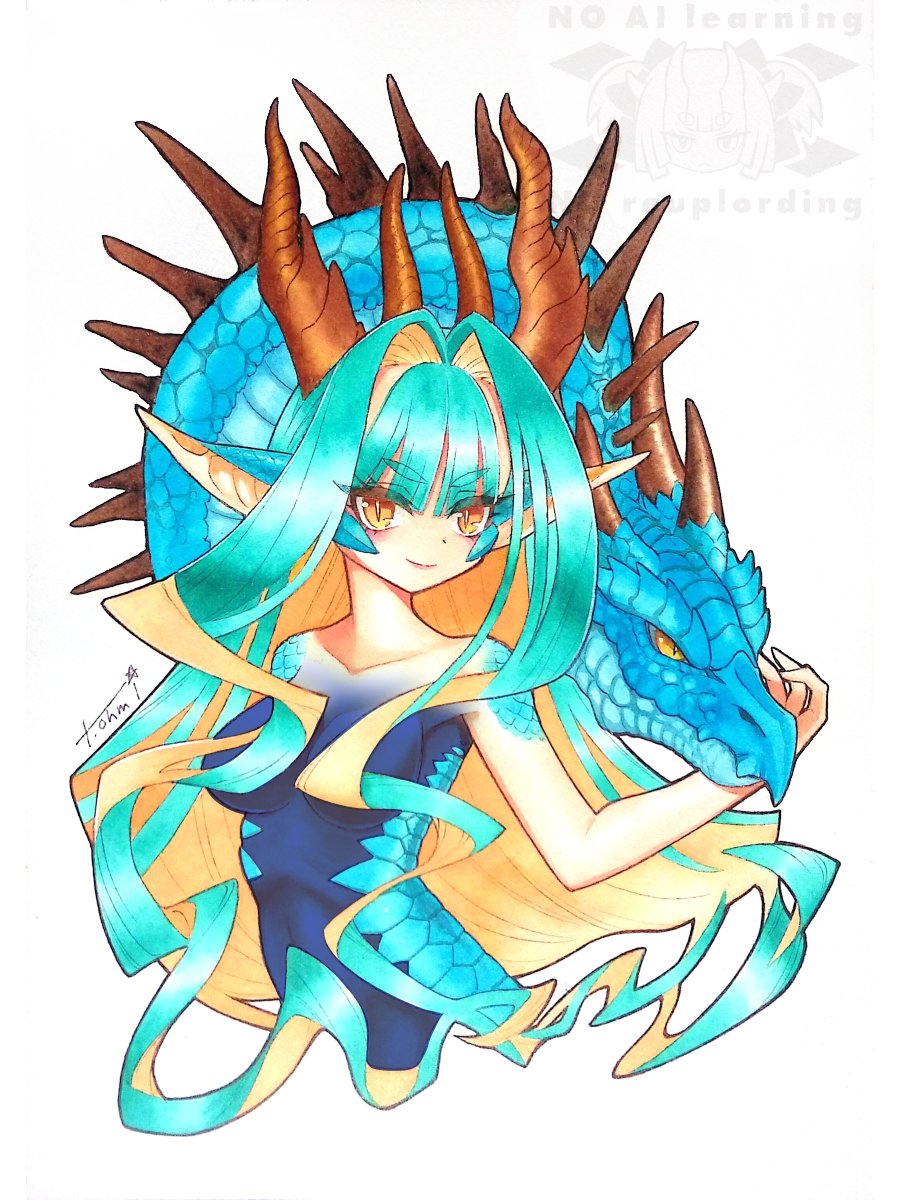 大巳たかむら🐉キャライラストレーター tweet media