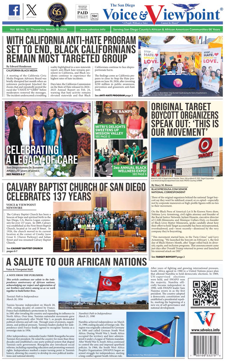 San Diego Voice & Viewpoint tweet media