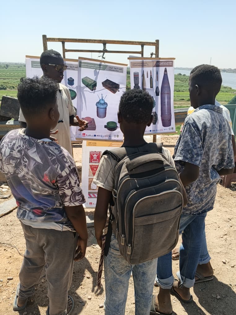 United Nations Mine Action Service (UNMAS) tweet media