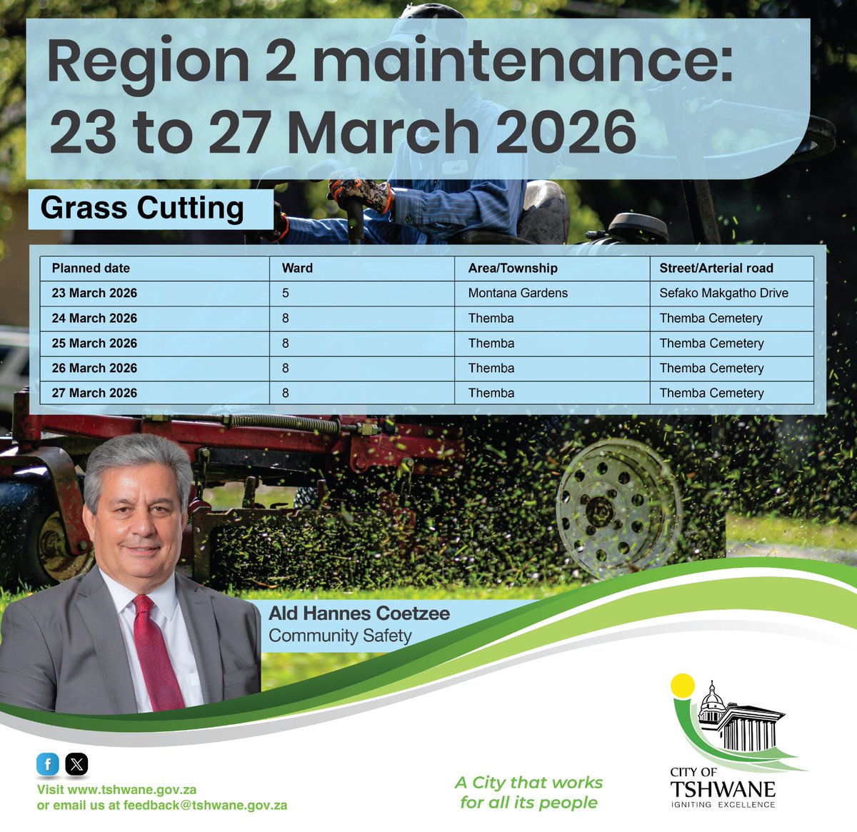 adrubosch's tweet photo. Urbun Management,  Region 2. Check the schedule, and stay informed. 

@Rambohannes @henriettefroh @LemoSebo https://t.co/mhQGgK9maR