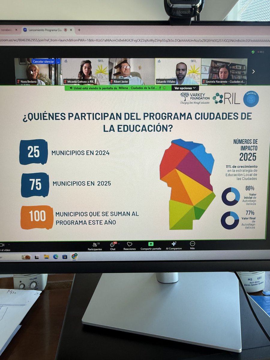 NoraBedano's tweet image. Reunión con los 100 Gobiernos locales-Municipios y Comunas - de la Provincia de Córdoba . Junto a ⁦@rilargentina⁩ ⁦@FundacionVarkey⁩ trabajaremos juntos todo el 2026 para #TransFORMAR @cba desde la educación @HoracioFerreyra @MartinLlaryora