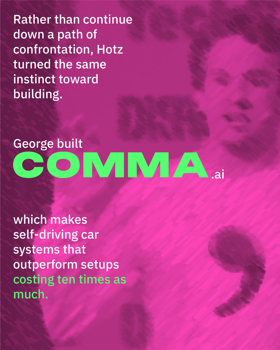 THG_Global's tweet photo. George Hotz jailbroke the iPhone at seventeen. Sony sued him over the PlayStation 3. Now he builds self-driving cars. He figured it out on his own. Most people with that same instinct never will unless someone shows them it counts. 
That is exactly what The Hacking Games does. https://t.co/w7ZZnw50mE