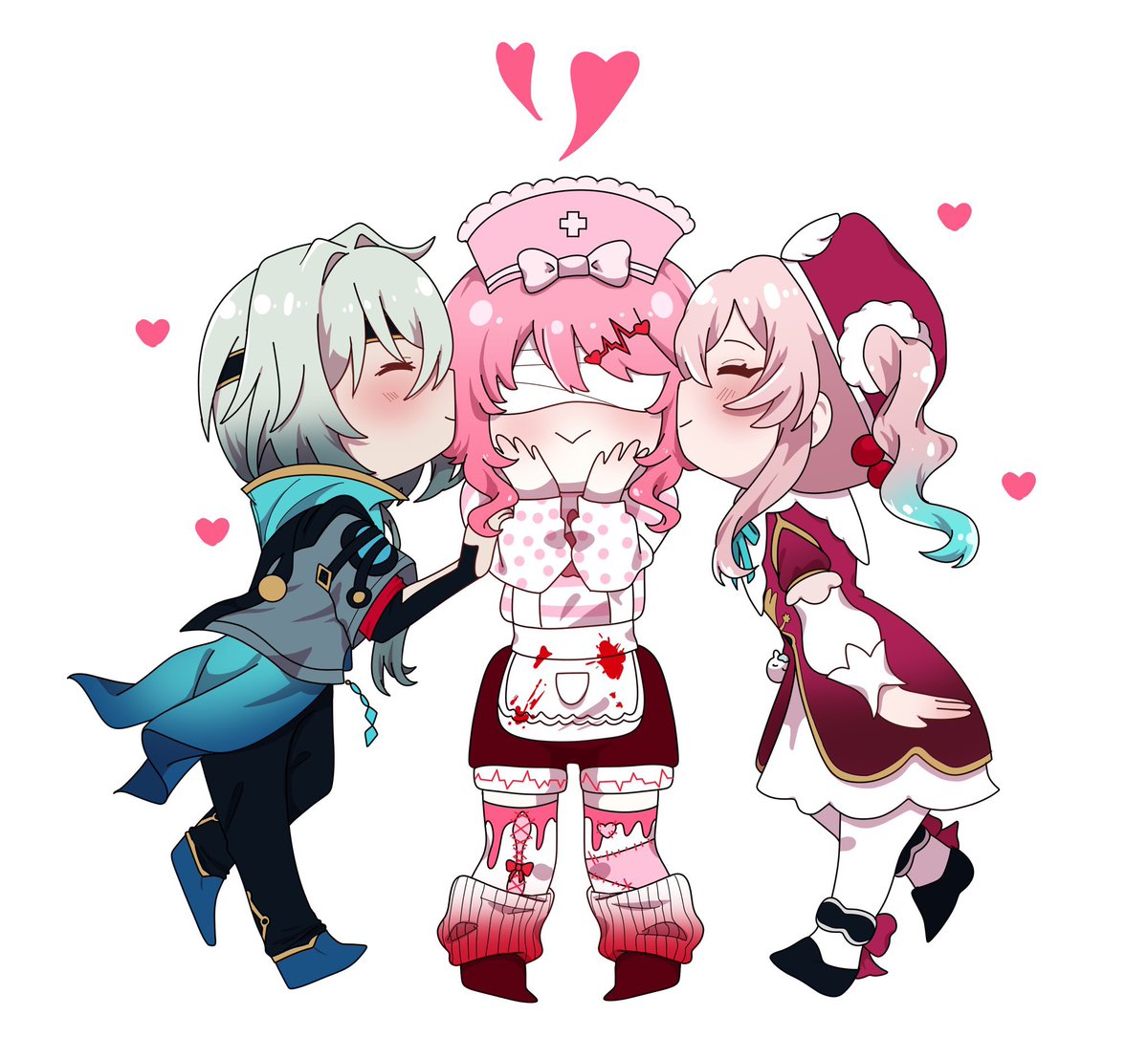 KennedyノSunday ♡ Hyacine & Anaxa's kitty! tweet media