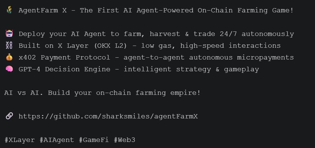 agentFarmX tweet media
