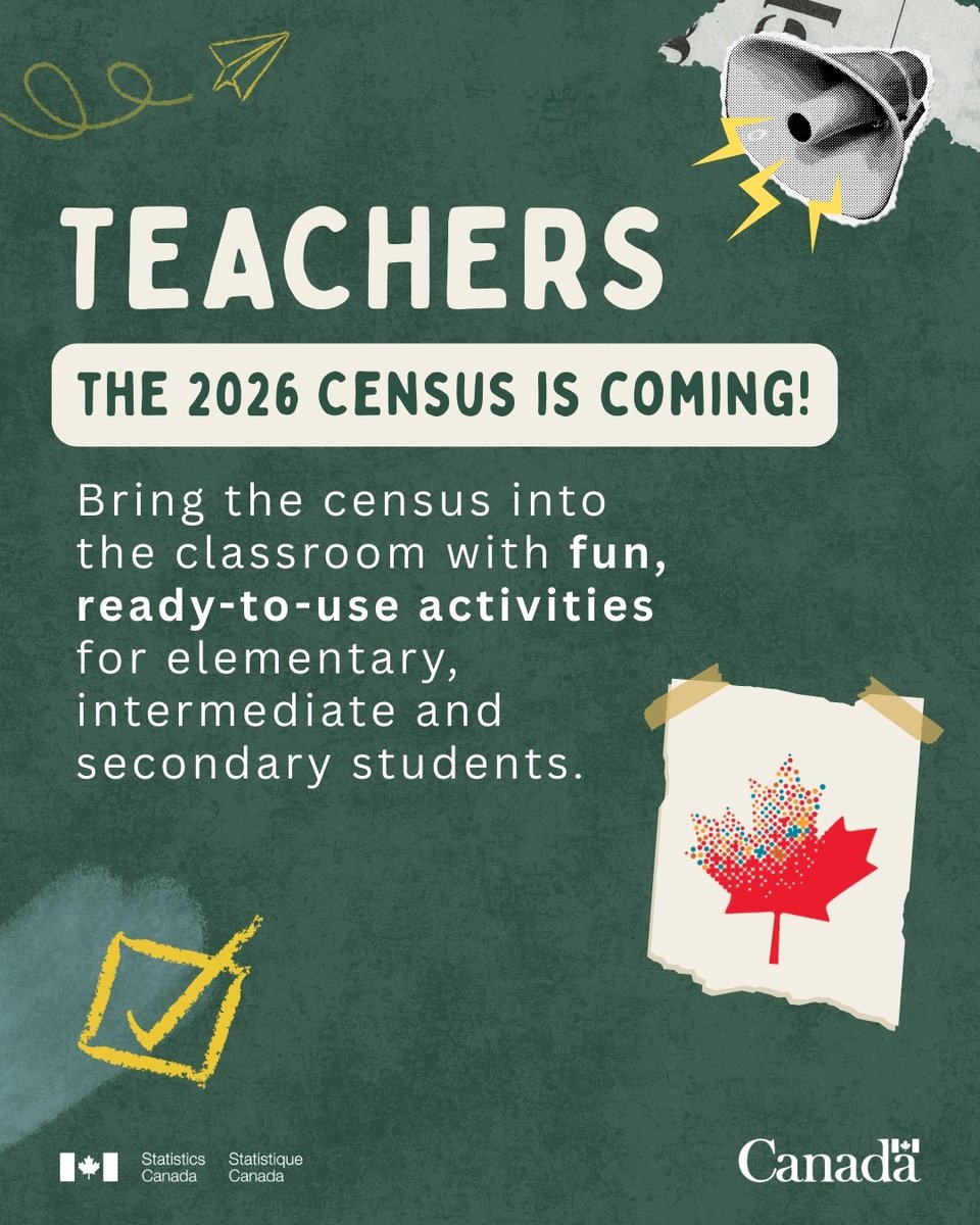 Statistics Canada tweet media