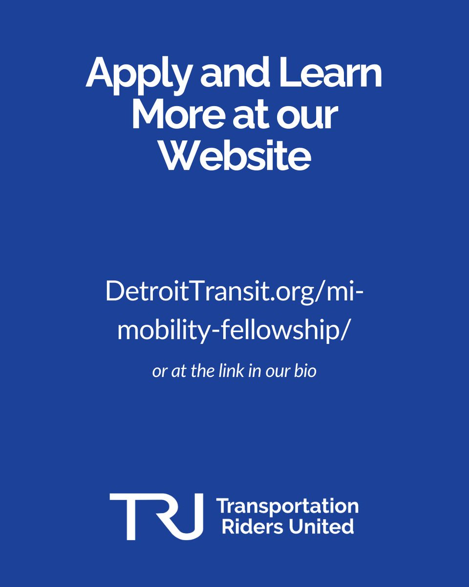 Transportation Riders United (TRU) tweet media