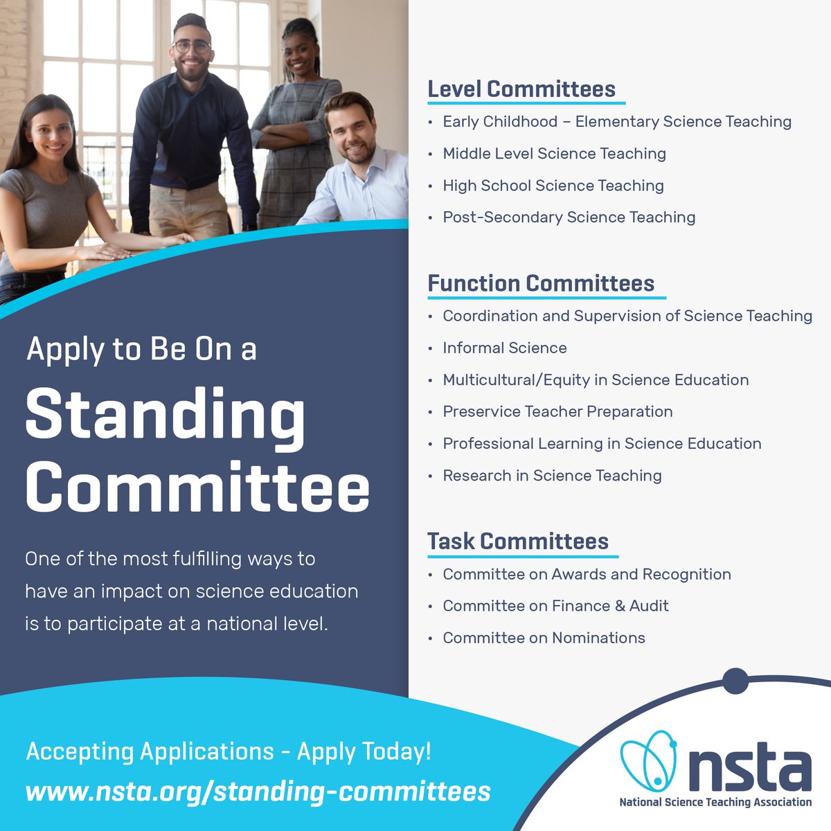 National Science Teaching Association tweet media