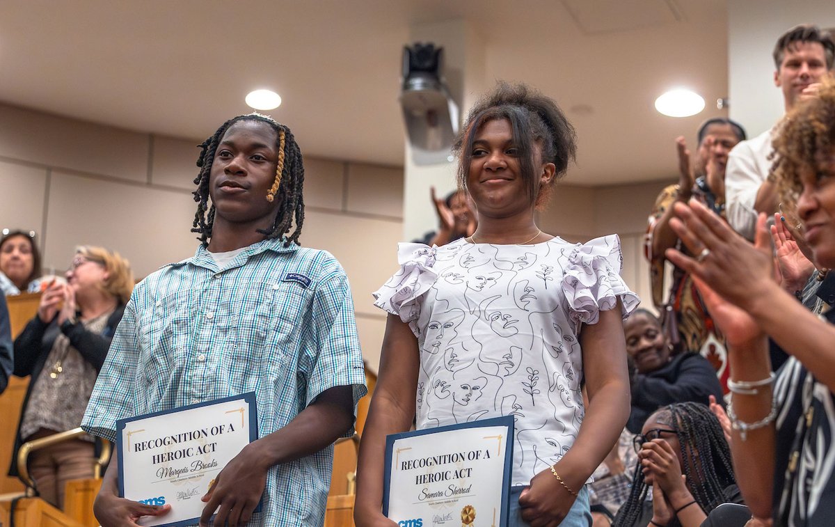 CMS Board of Education tweet media