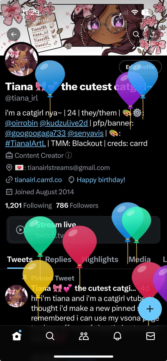 Tiana 🎀💕 the cutest catgirl~ tweet media