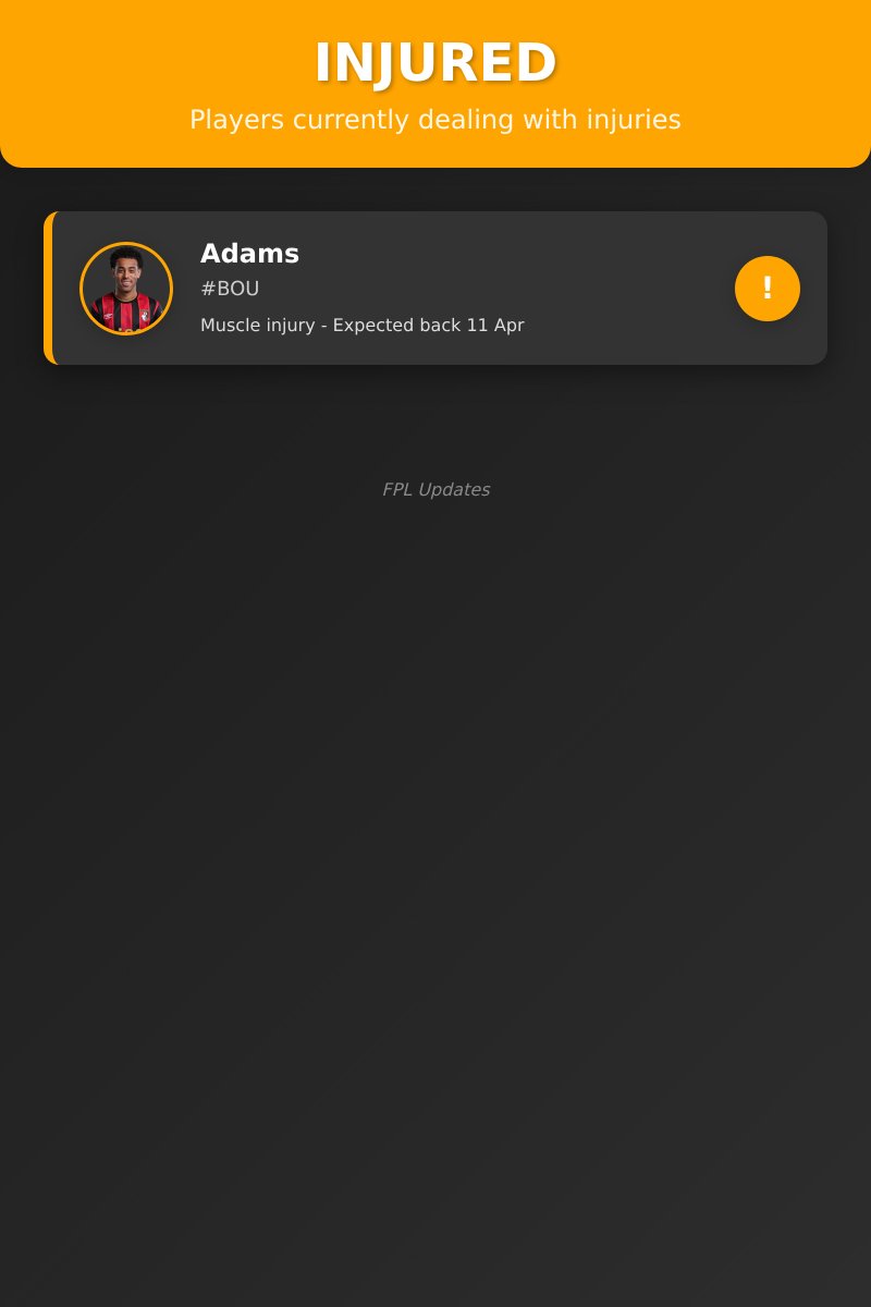 FPL Updates tweet media