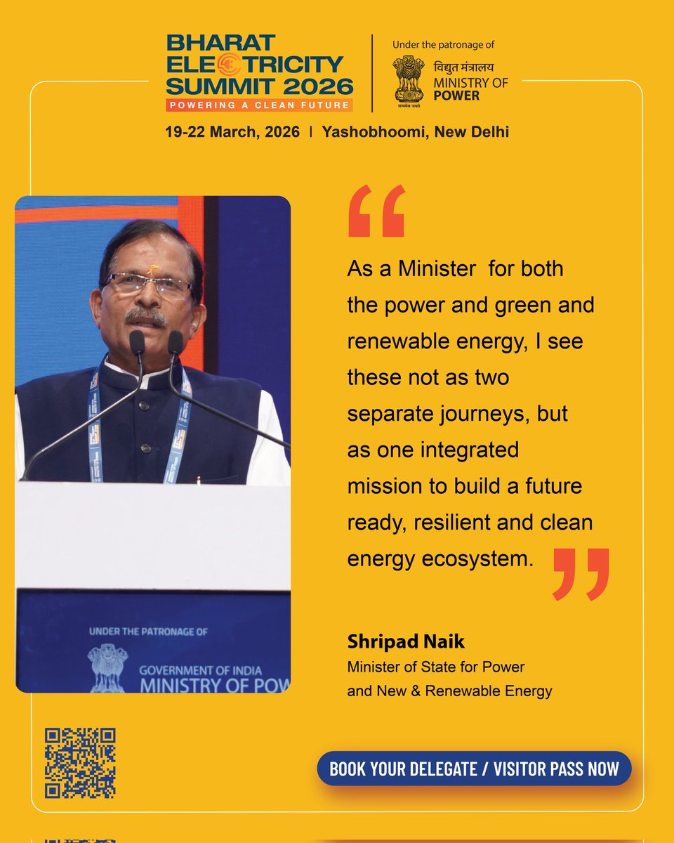 Bharat Electricity Summit tweet media