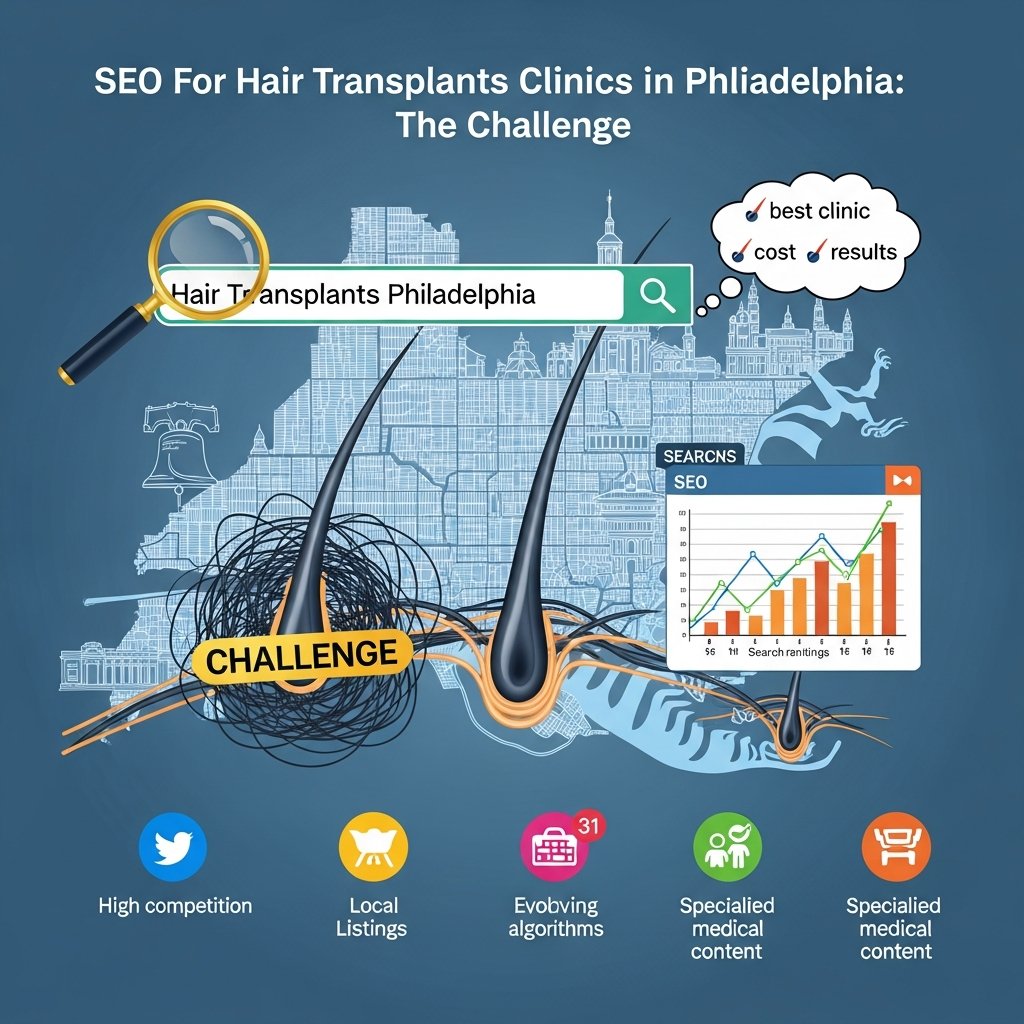 seodigitalsight's tweet photo. Struggling to rank your hair transplant clinic in Philadelphia? 
The good news? With the right SEO strategy and strong local optimization, you can position your clinic where it matters most.
#HairTransplantSEO #MedicalMarketing #LocalSEO #DigitalGrowth #SEOStrategy https://t.co/XDGbvng06Q