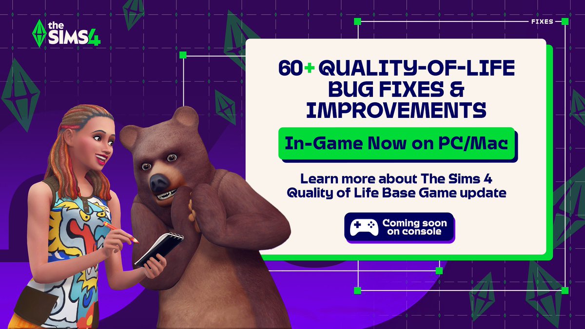 The Sims tweet media