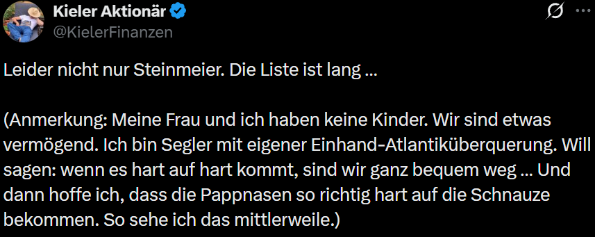 Old School Investor 🇩🇪🤝🇺🇦 tweet media