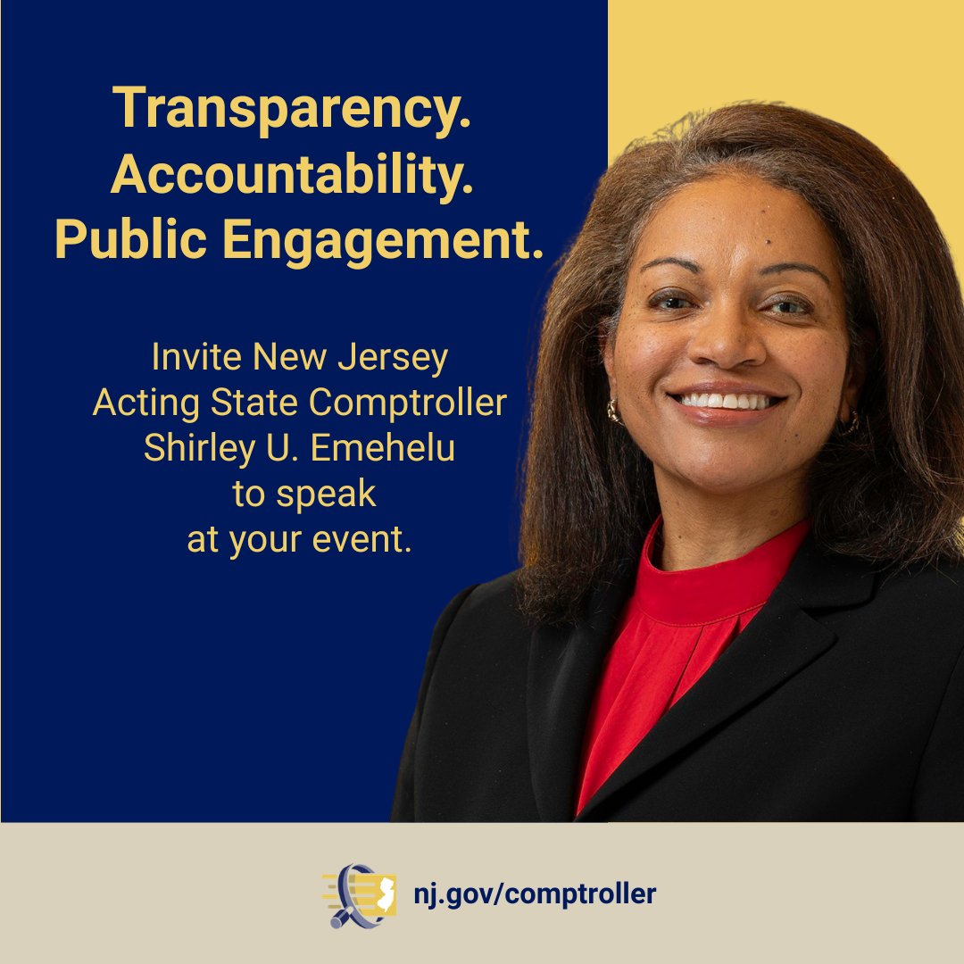 New Jersey Office of the State Comptroller tweet media