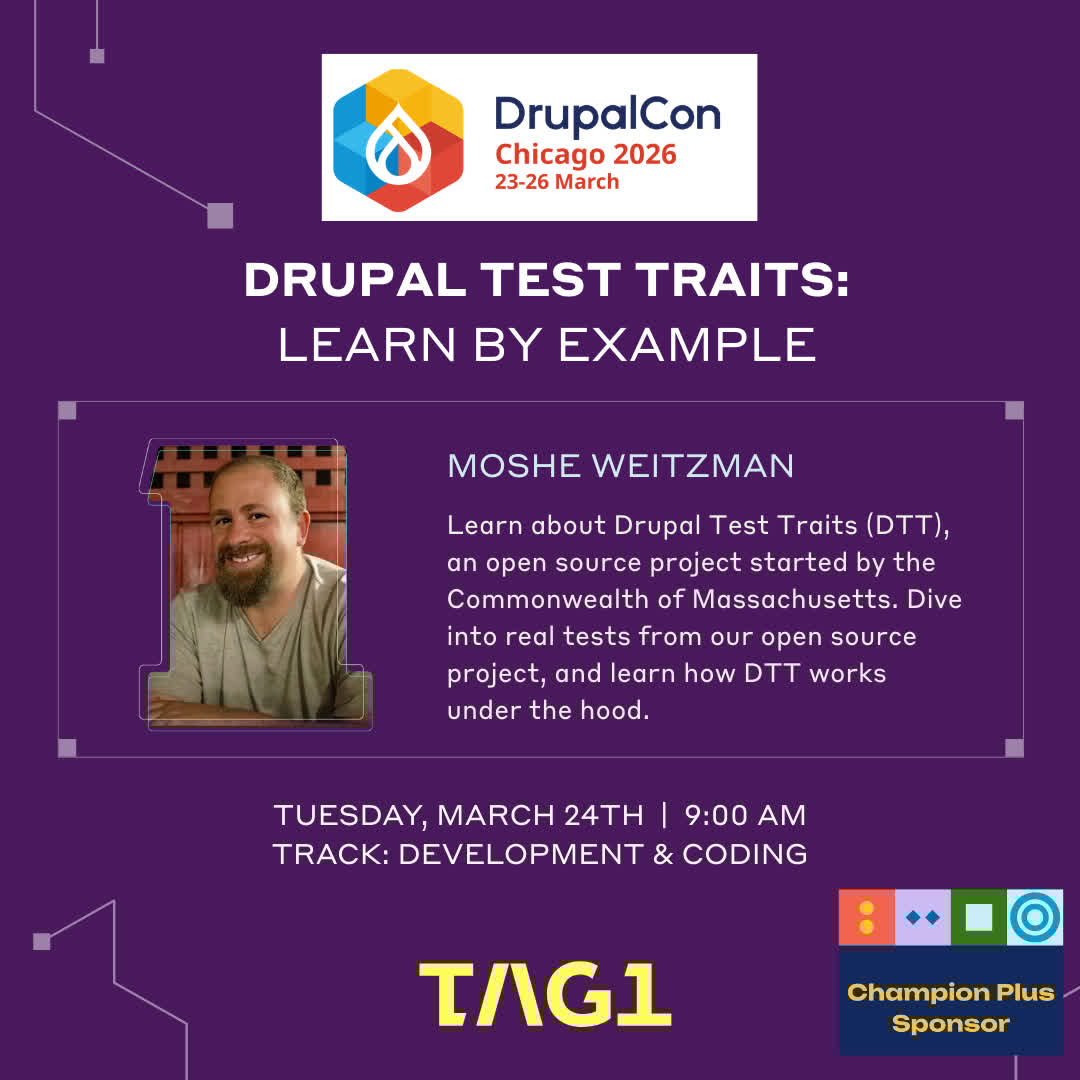 Tag1 Consulting tweet media