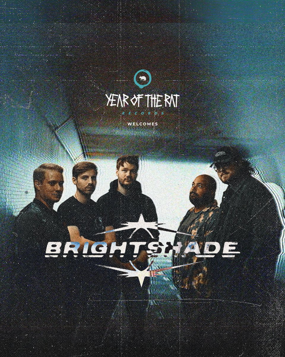 BandBrightshade's tweet photo. We’ve officially found a home for our sound with Year Of The Rat Records!  

The beginning starts soon... Pre-save our debut single:  https://t.co/2C7VoFn5pj https://t.co/WyPi1ufp4V