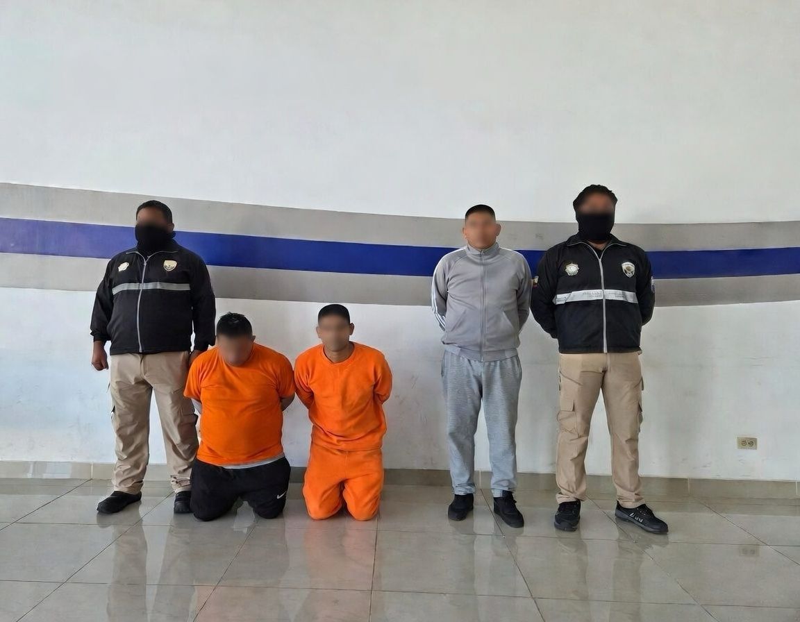 FiscaliaEcuador's tweet photo. #ATENCIÓN | #Pichincha: esta madrugada, #FiscalíaEc allanó 2 inmuebles ubicados en #Chillogallo y #ElInca, en el marco de una investigación por presunto #Robo en el transporte público. Durante el operativo, se ejecutaron 3 órdenes de detención con fines de formulación de cargos. https://t.co/atzmN4QANd