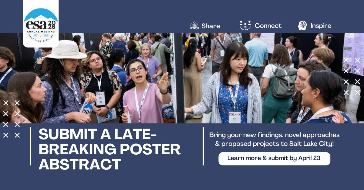 Ecological Society tweet media