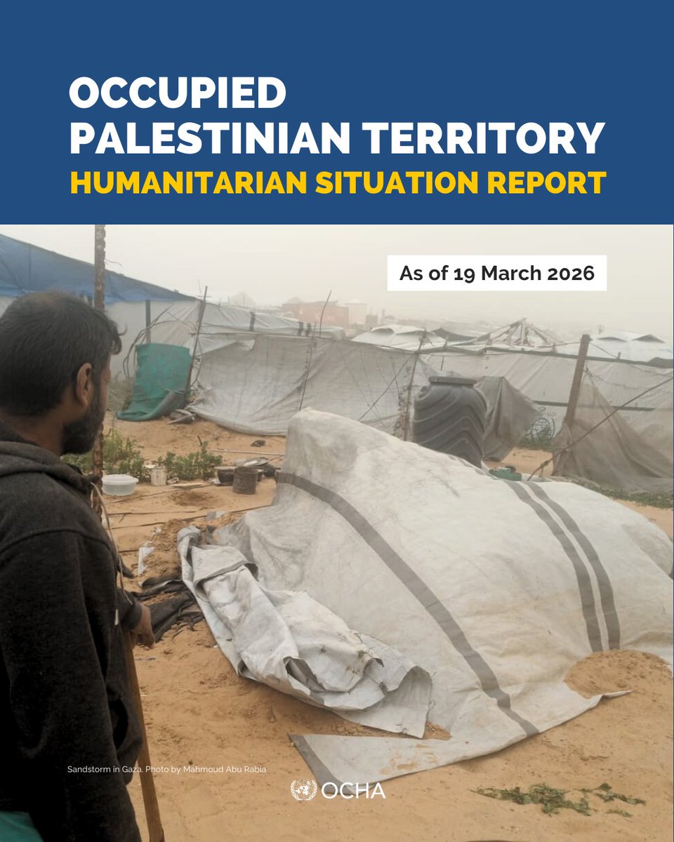 OCHA OPT (Palestine) tweet media