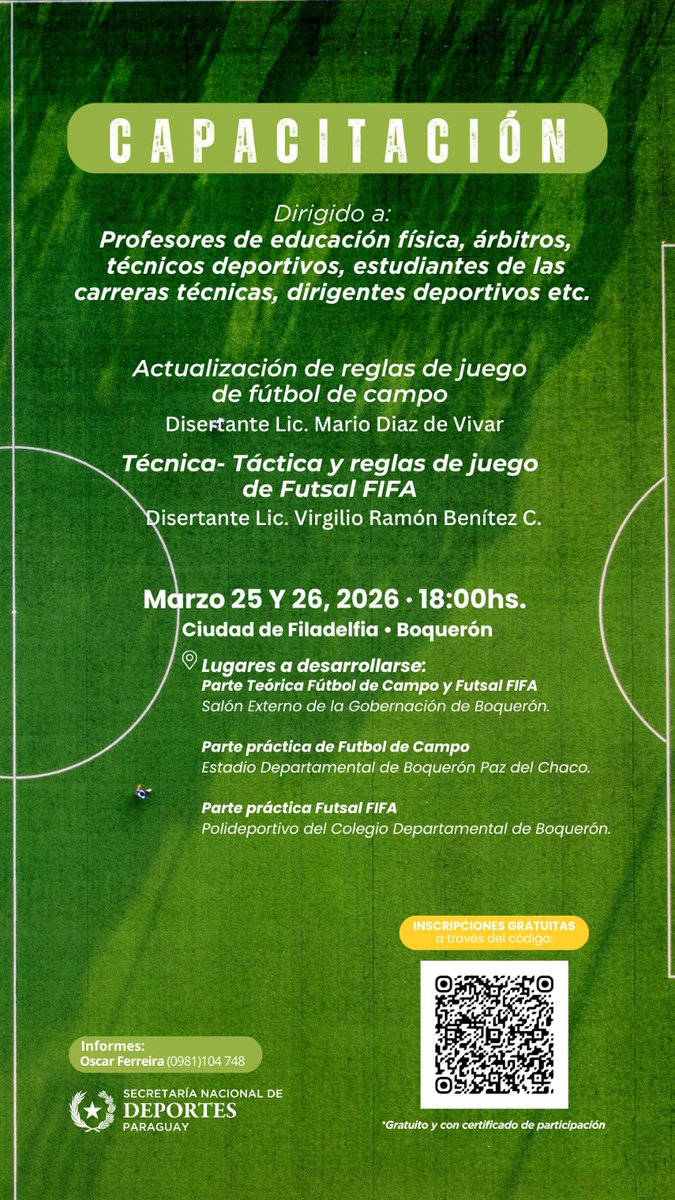 Secretaría Nacional de Deportes tweet media