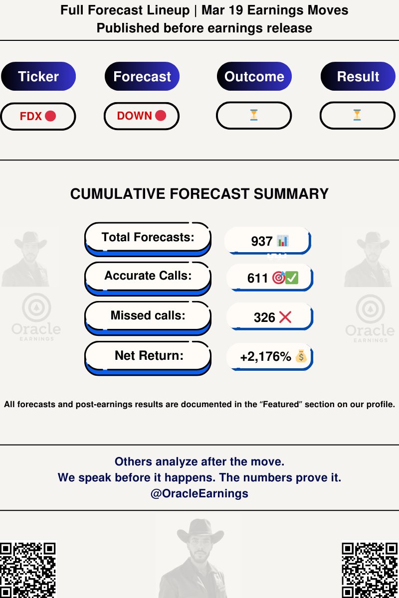 Oracle Earnings🔮 tweet media