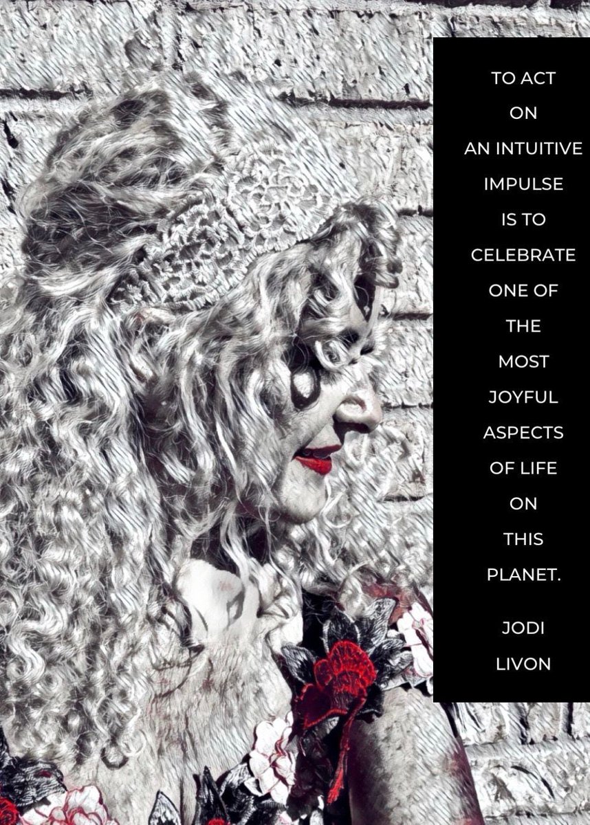 JodiLivon's tweet image. Intuition…￼ one of the most joyful aspects of life on this planet.￼ #quotes #intuition #ThinkBIGSUNDAYWithMarsha